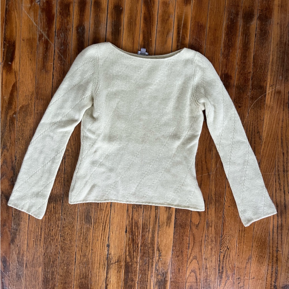 Soft Yellow Sweater